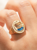 Custom Pet Portrait Ring 260617.8 - view 1