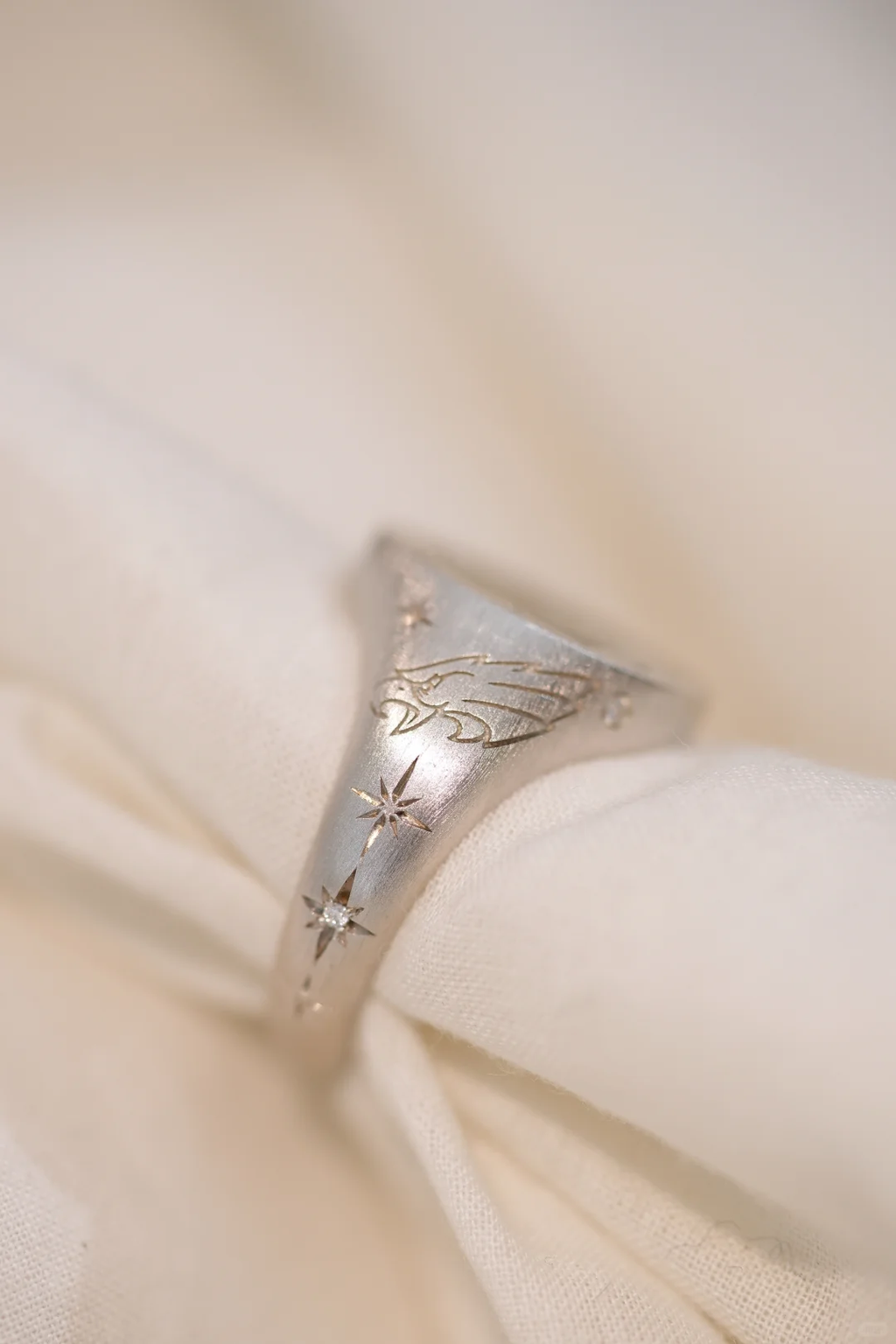 Custom Pet Portrait Ring 260617.16 - view 2
