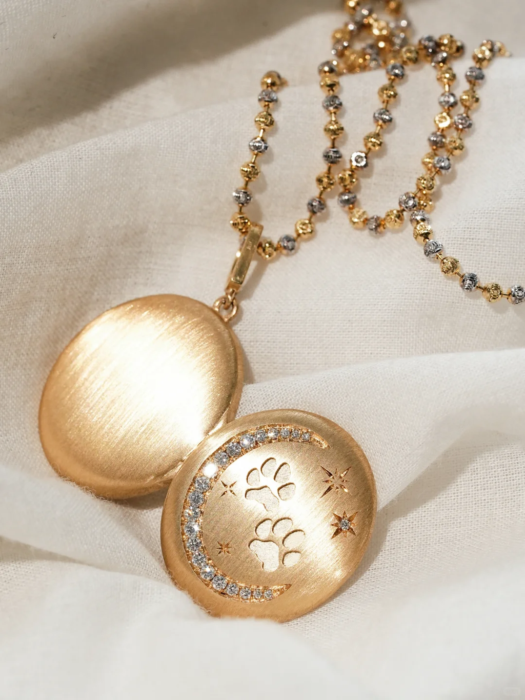Two Hearts Pet Locket - view 3